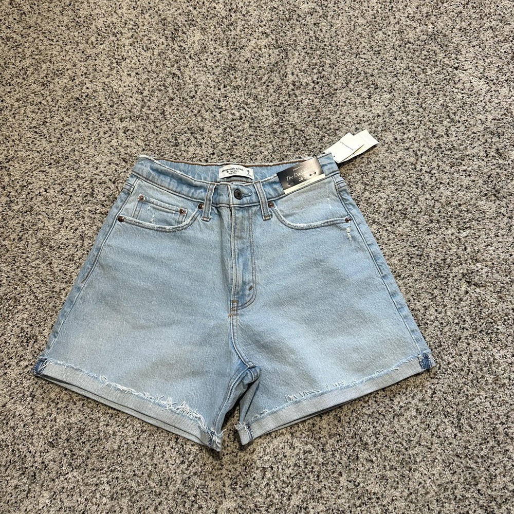 Light Blue Denim Women's Shorts